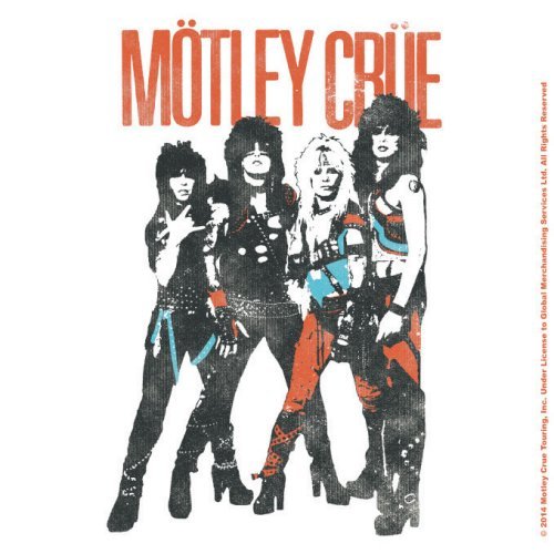 Motley Crue Single Cork Coaster: Vintage World Tour - Mötley Crüe - Produtos - Global - Accessories - 5055295386969 - 