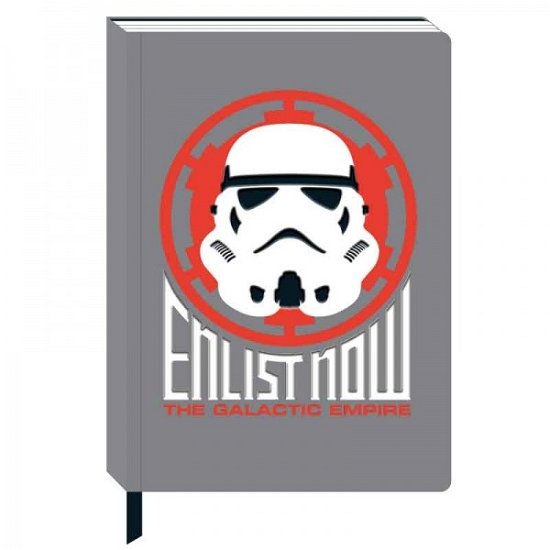 Star Wars: Stormtrooper Icon (A5 Notebook) - Half Moon Bay - Music - HALF MOON BAY - 5055453447969 - 
