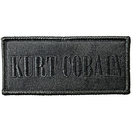 Cover for Kurt Cobain · Kurt Cobain Standard Patch: Logo (Patch)