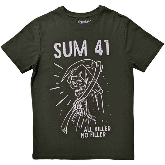 Sum 41 Unisex T-Shirt: Reaper - Sum 41 - Koopwaar -  - 5056561091969 - 