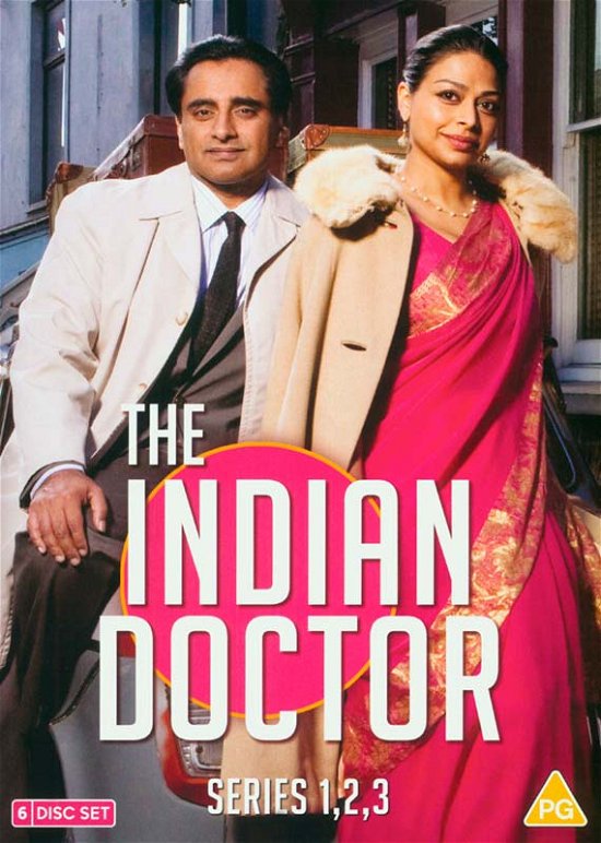 Cover for The Indian Doctor - Series 1-3 · The Indian Doctor Series 1 to 3 (DVD) (2021)