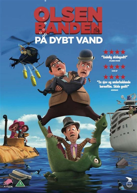Cover for Olsen Banden På Dybt Vand (DVD) (2014)