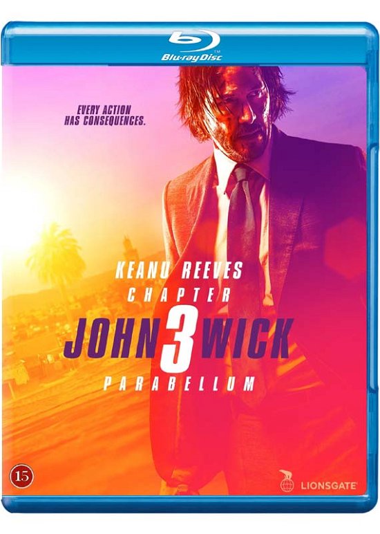 Cover for John Wick 3 - Parabellum (Blu-ray) (2019)