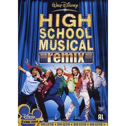 Cover for High school musical · High school musical-the remix (DVD)