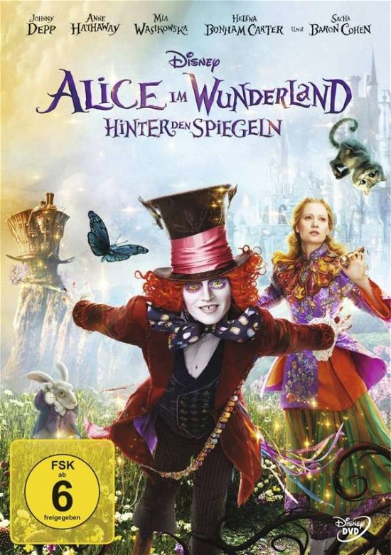 Cover for Alice Im Wunderland · Alice im Wunderland - Hinter den Spiegeln (DVD) (2016)