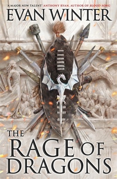 Cover for Evan Winter · The Rage of Dragons: The Burning, Book One - The Burning (Paperback Book) (2020)