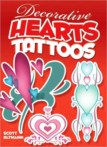 Cover for Scott Altmann · Decorative Hearts Tattoos - Little Activity Books (Print) (2009)