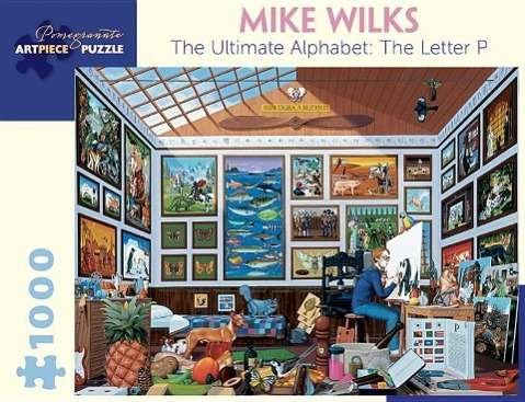 Cover for Mike Wilks the Ultimate Alphabet the Letter P 1000-Piece Jigsaw Puzzle (MERCH) (2015)