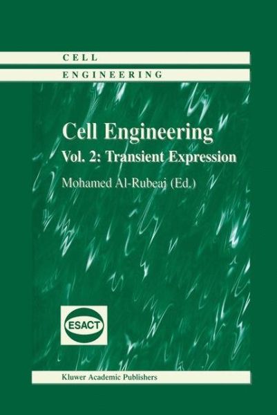 Cover for Cell Engineering: Transient Expression - Cell Engineering (Hardcover Book) (2000)