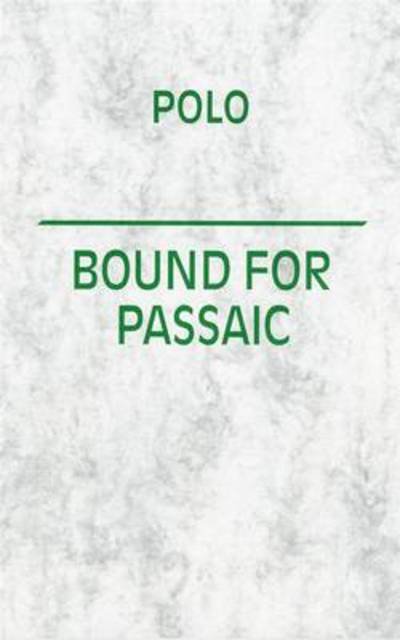 Cover for Mark Cousins · Polo Bound for the Passaic: Steffi Klenz (Paperback Book) (2009)