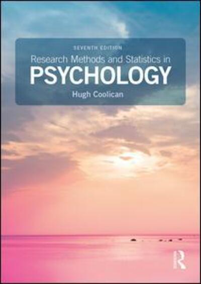 Cover for Coolican, Hugh (Coventry University, UK) · Research Methods and Statistics in Psychology (Paperback Book) (2018)