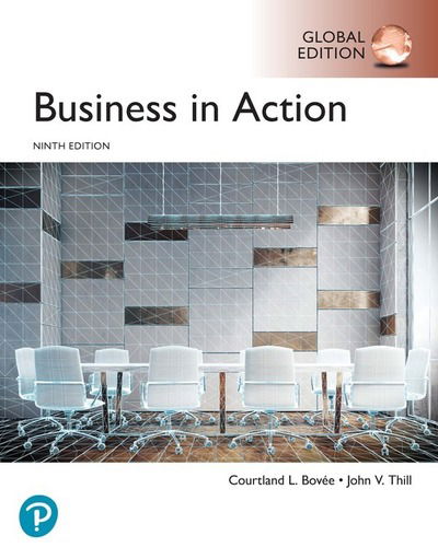 Cover for Courtland Bovee · Business in Action, Global Edition (Paperback Book) (2019)