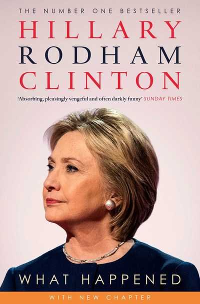 Cover for Hillary Rodham Clinton · What Happened (Paperback Bog) (2018)