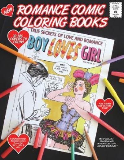 Cover for Bernard O'Connor · Romance Comic Coloring Books #3 (Taschenbuch) (2015)
