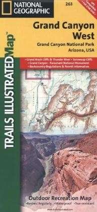 Cover for National Geographic · Trails Illustrated Map: Grand Canyon West National Park (Trykksaker) (2024)