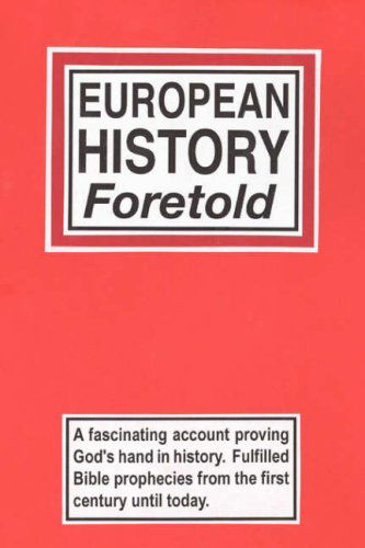 Cover for Harold Hemenway · European History Foretold (Paperback Book) (2007)