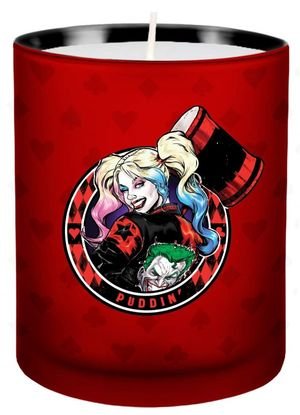 DC Comics: Harley Quinn Glass Votive Candle - Insight Editions - Books - Insight Editions - 9781682982969 - October 16, 2018