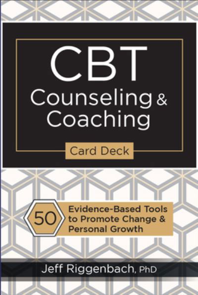 Cover for Jeff Riggenbach · CBT Counseling &amp; Coaching Card Deck (KORTSPEL) (2020)