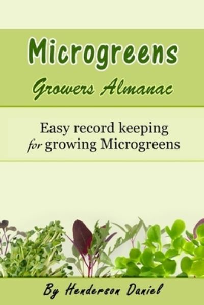 Cover for Dans Blank Books · Microgreens Growers Almanac (Paperback Book) (2019)