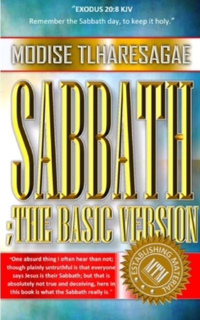 Cover for Modise Tlharesagae · Sabbath (Pocketbok) (2020)