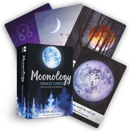 Cover for Yasmin Boland · Moonology™ Oracle Cards: A 44-Card Moon Astrology Oracle Deck and Guidebook (Flashcards) (2018)