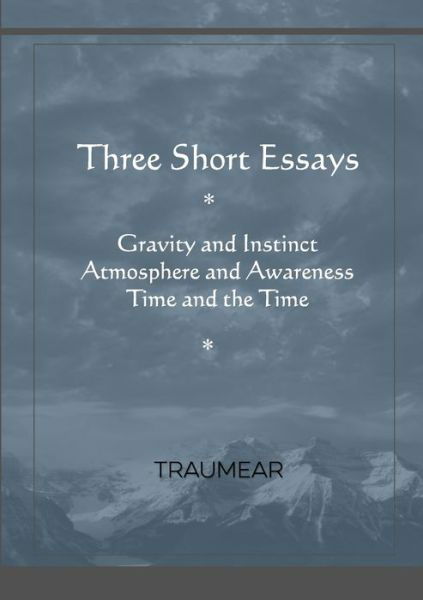 Cover for Traumear · Three Short Essays (Pocketbok) (2021)