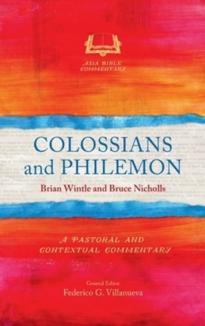 Cover for Brian Wintle · Colossians and Philemon: A Pastoral and Contextual Commentary (Hardcover Book) (2019)