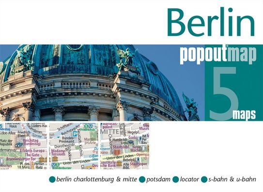 Cover for Popout Maps · Berlin PopOut Map - PopOut Maps (Map) (2022)