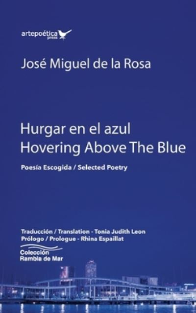 Cover for Tonia Judith Leon · Hurgar en el azul / Hovering Above The Blue (Paperback Book) (2020)