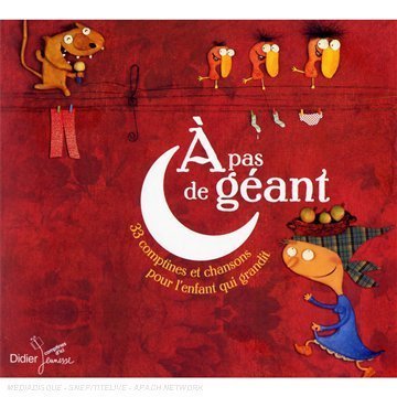 Cover for A Pas De Geant, 33 Comptines (CD) [Digipak] (2008)