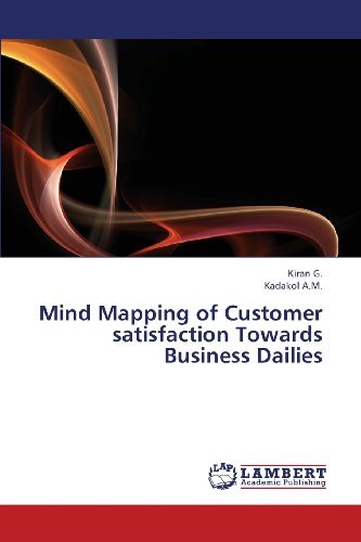 Cover for Kadakol A.m. · Mind Mapping of Customer Satisfaction Towards Business Dailies (Pocketbok) (2013)