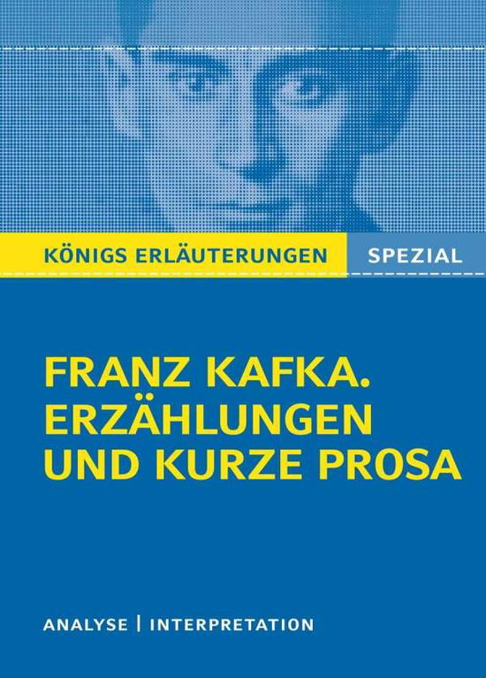 Cover for Franz Kafka · Königs Erl.Spezial. Kafka.Erzählungen (Buch)