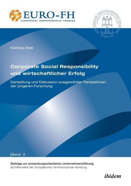 Cover for Ebel · Corporate Social Responsibility u. (Bog) (2011)