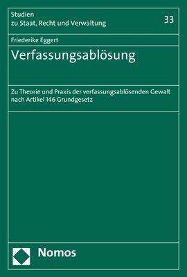 Cover for Eggert · Verfassungsablösung (N/A) (2021)