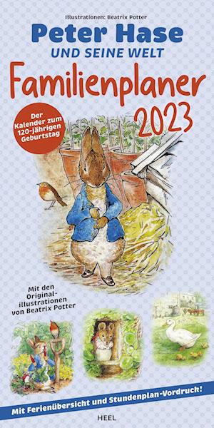 Peter Hase 2023 Familienplaner - Heel Verlag GmbH - Gadżety - Heel Verlag GmbH - 9783966644969 - 25 maja 2022