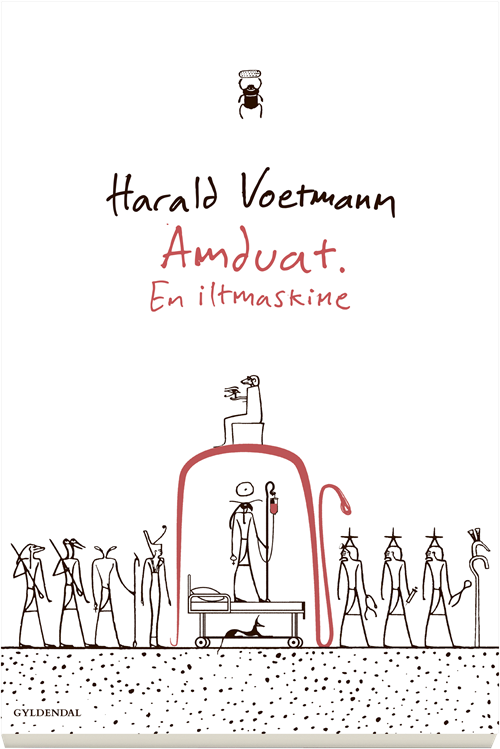 Cover for Harald Voetmann · Amduat. En iltmaskine (Sewn Spine Book) [1º edição] (2019)