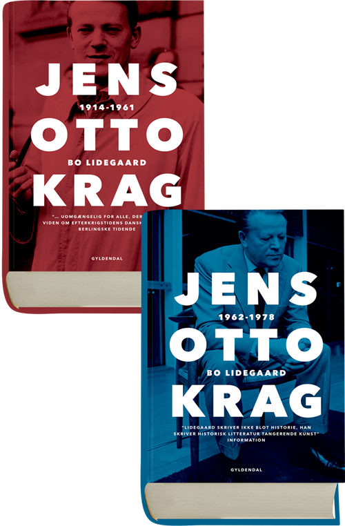 Cover for Bo Lidegaard · Jens Otto Krag (Hardcover bog) [1. udgave] (2019)