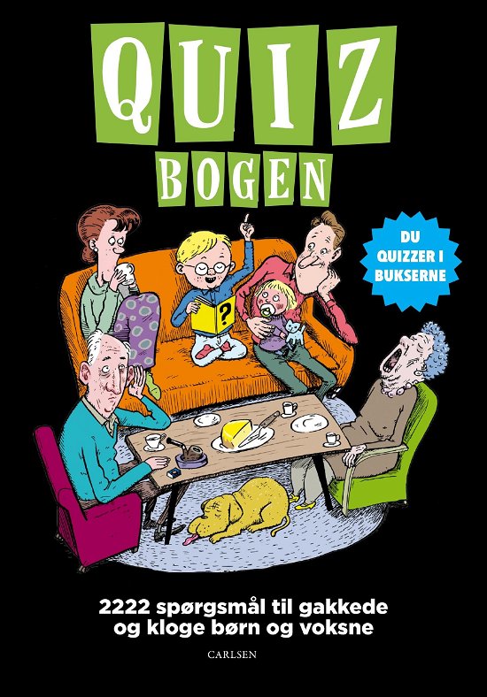 Quizbogen - P. Ruth Jørgensen - Kirjat - CARLSEN - 9788711698969 - tiistai 28. elokuuta 2018