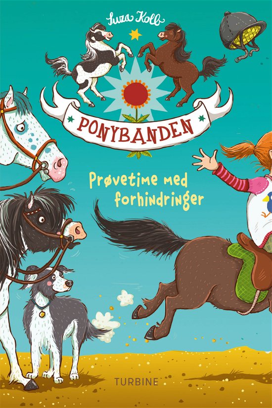 Cover for Suza Kolb · Ponybanden – Prøvetime med forhindringer (Hardcover bog) [1. udgave] (2022)