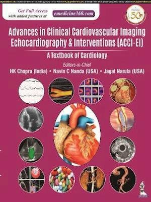Cover for HK Chopra · Advances in Clinical Cardiovascular Imaging, Echocardiography &amp; Interventions: A Textbook of Cardiology (Innbunden bok) (2019)