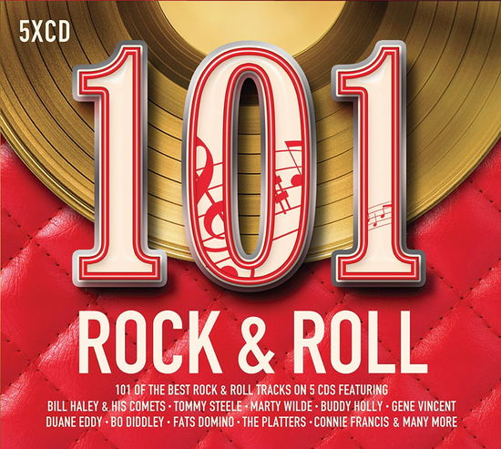 Cover for 101 Rock N Roll / Various (CD) (2017)