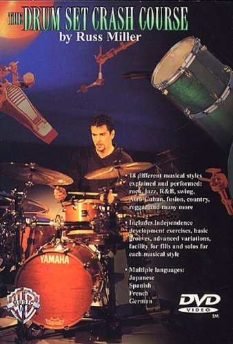 Cover for Russ Miller · Drum Set Crash Course (DVD) (2003)