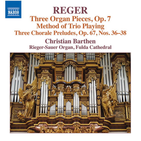 Three Organ Pieces Op.7 - Scherzer, Blomstedt, Sd - Música - NAXOS - 0747313290970 - 29 de julho de 2014