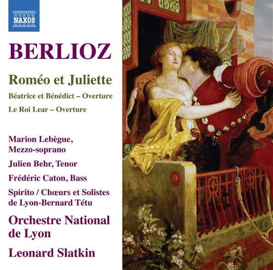 Hector Berlioz: Romeo Et Juliette - Orc Nat De Lille / Slatkin - Musiikki - NAXOS - 0747313344970 - perjantai 12. huhtikuuta 2019