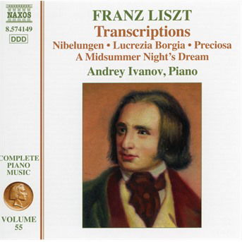 Cover for Andrey Ivanov · Liszt: Transcriptions (CD) (2020)