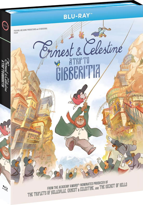 Cover for Ernest &amp; Celestine: a Trip to Gibberitia (Blu-ray) (2024)