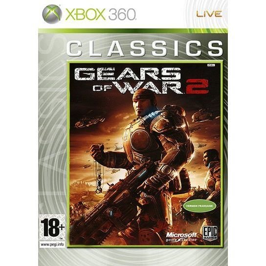 Gears of War 2 (CLASSICS) - Xbox 360 - Spil - Microsoft - 0885370230970 - 24. april 2019