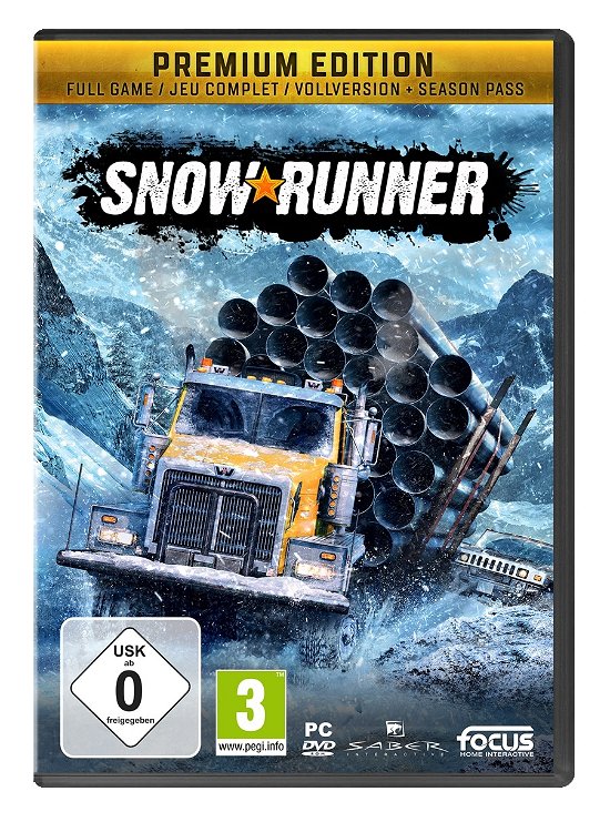 Cover for Focus Home Interactive · Snowrunner (PC) [Premium edition] (2020)