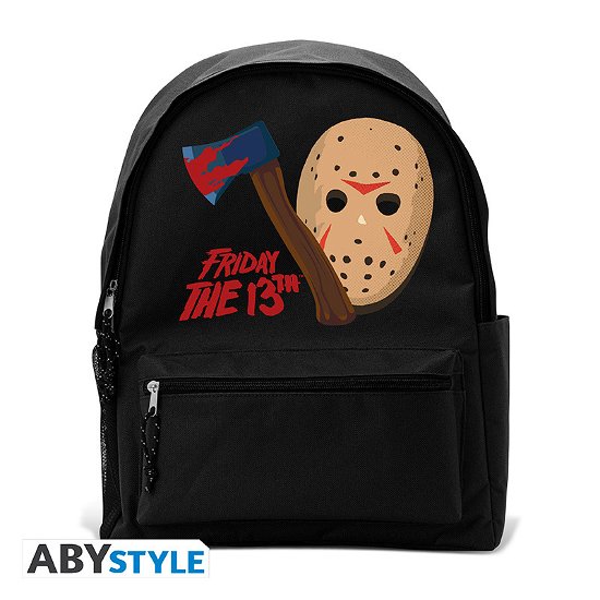 Cover for Friday the 13th · FRIDAY THE 13TH - Backpack &quot;Mask &amp; Axe&quot; (MERCH)