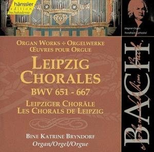Bach:leipziger Chor.bwv651-667 - Bine Katrine Bryndorf - Musiikki - HANSSLER - 4010276015970 - torstai 2. joulukuuta 1999